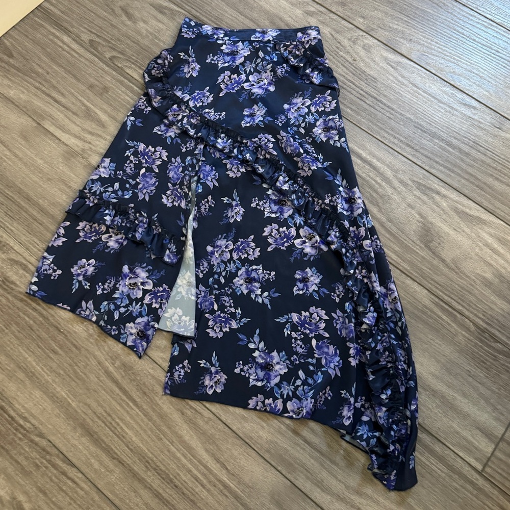 Majorelle Floral Skirt - Size S